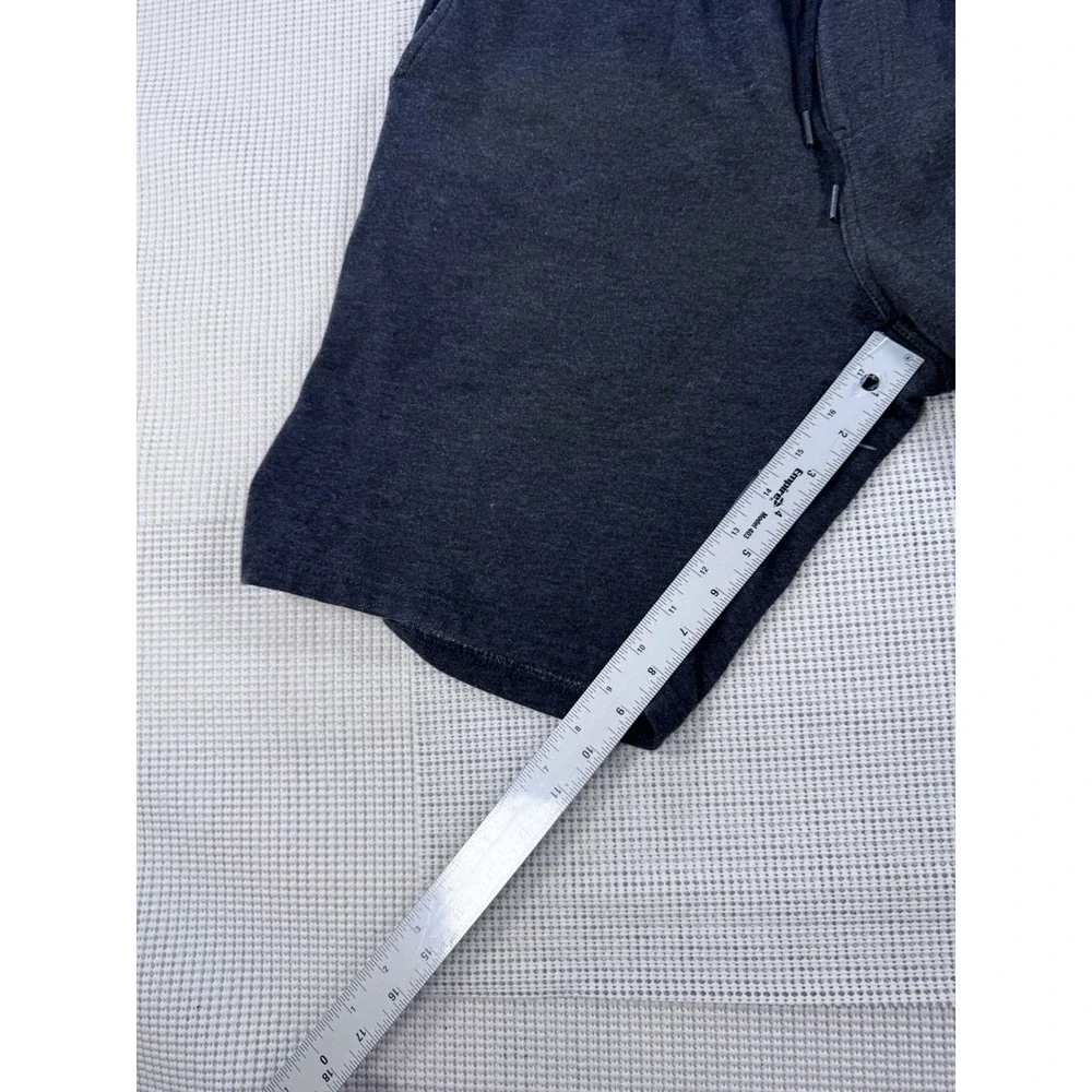 Volcom Stone Fleece Shorts Mens Small Gray Drawstring Lounge Casual A10117TS
